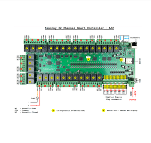 KC868-A32 ESP32 Wifi RS232 USB Ethernet Relay Module/esp32 Home Automation ADC DAC RF 433M <strong>Temperature</strong> <strong>Arduino</strong> IDE MQTT