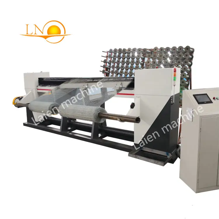 High speed CNC PLC control hexagonal wire mesh netting machine weaving positive and negative wire mesh