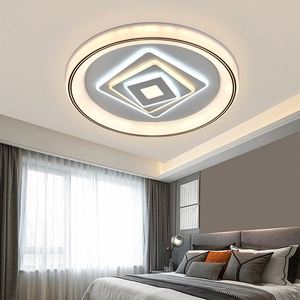 Hivies โคมไฟเพดาน LED 120W, อุปกรณ์อัจฉริยะทันสมัยพร้อมรีโมทควบคุมหรี่แสงได้2.4G - Product Image 4