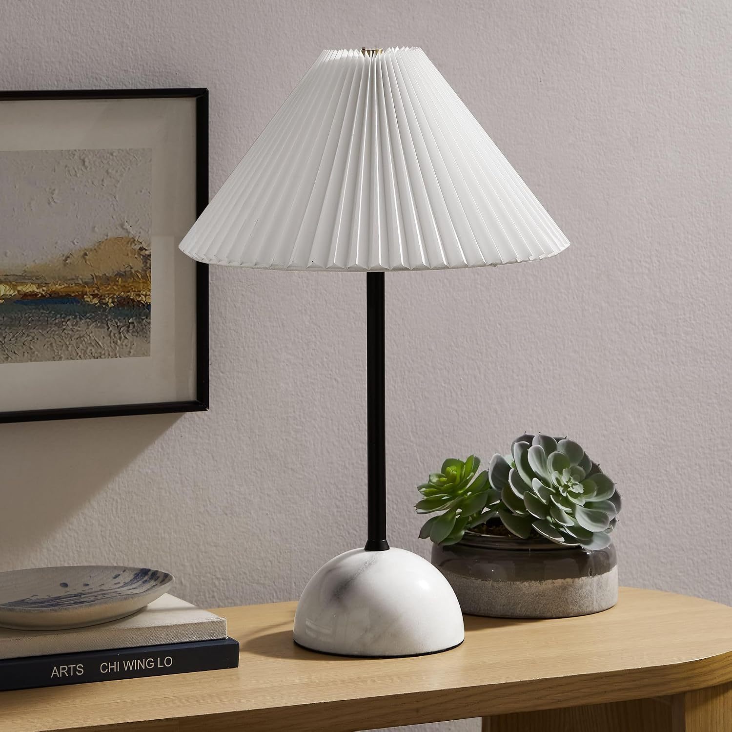 White lampshade