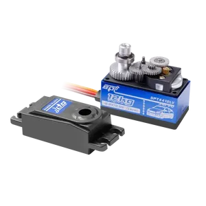 SPT 4412LV 12KG düşük profil Metal dişli dijital Servo 180 ° için 1/10 1/12 RC araba paletli sabit kanatlı Robot TRX4 SCX10 kısa vücut - Product Image 3