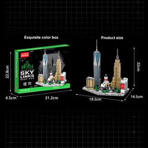 Набор пластиковых строительных блоков для детей и взрослых - Product Image 6