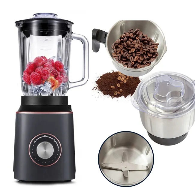 Electric Industries Commercial blender Heavy Duty Blenderjet 2 Glass Blending Jar 4 in 1 Blender Juicer Grinder and Juicers