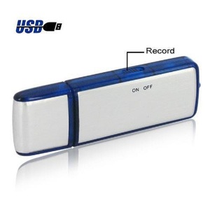 Мини-диктофон USB флэш-накопитель 128 кбит/с 8 ГБ без мигающего света при записи прослушивающих устройств записи - Product Image 5