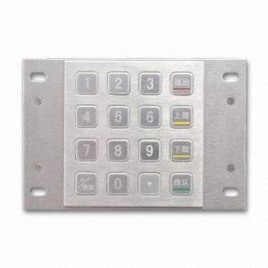 Teclado personalizado numérico de metal pcb fpc, interruptor de membrana LED, botones mecánicos - Product Image 3