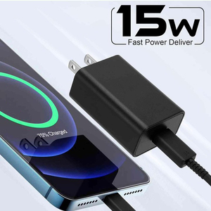 15w C型快速充电器电缆套件，用于s24的充电器usb-c充电电缆3.3英尺 (约1.0 m)，用于三星Galaxy S23 / <span class=keywords><strong>S2</strong></span>