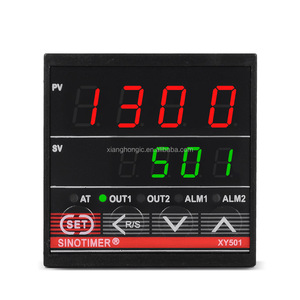 XY501電子インテリジェントPID温度コントローラソリッドステートSSR出力リレー温度制御メーター - Product Image 1