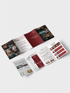 منشورات مطوية مخصصة: منشورات بحجم A4 وA5 وA6، كتيبات ترويجية قابلة للطباعة، كتيبات ثلاثية الطي، كتيبات تعريفية، كتالوجات - Product Image 3