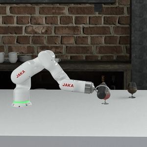 Jaka funzionamento semplice e intuitivo Scara Robot Arm Robot a 6 assi Mini