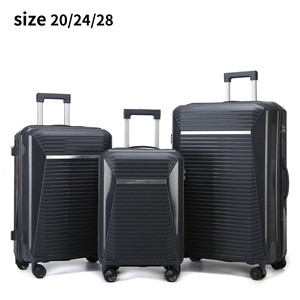 20-24 Inch Business <strong>TSA</strong> Boarding Suitcase with Universal Wheels PC Trolley Case with Front Opening - Product Image 6