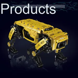 Yuxing Mowang 15075 Kidsren's Programming Robot, обучающая сборка, набор игрушек с дистанционным управлением, пластиковые строительные блоки в упаковке