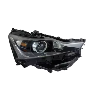 Lexus IS250 IS250 için 2017-2020 LED farlar siyah şeffaf Lens 6000-2018 Model için 2019 k renk sıcaklığı ile - Product Image 1