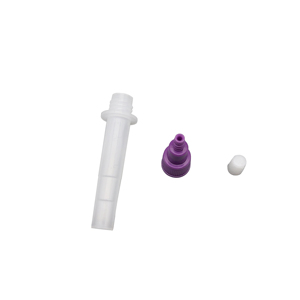 Tıbbi Test 1ml 2ml 3ml 5ml tek kullanımlık yumuşak sıkılabilir plastik hızlı tükürük testi damlalıklı antijen ekstraksiyon tampon tüpleri - Product Image 3