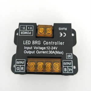 Железный корпус RF RGB сенсорный контроллер 30A светодиодный беспроводной диммер DC5V 12V 24V пульт дистанционного управления PWM Контроллер - Product Image 2