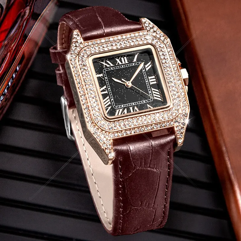 ODM-reloj analógico de lujo Unisex, pulsera personalizada de alta calidad con el nombre del logotipo Original del cliente