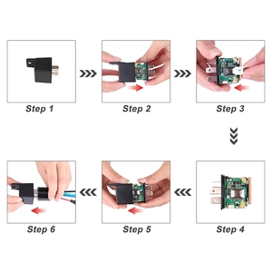 4G Relais GPS Tracker Verstecktes Design Auto GPS Locator Abschalten Anti-Diebstahl Auto Tracker <span class=keywords><strong>Google</strong></span> Map Echtzeit Track Kostenlose <span class=keywords><strong>APP</strong></span>