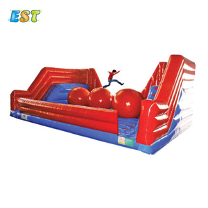 Cheap Price Inflatable Wipeout Obstacle Big Balls <strong>Leaps</strong> and <strong>Bounds</strong> Inflatable Obstacle Course Games for Kids - Product Image 4