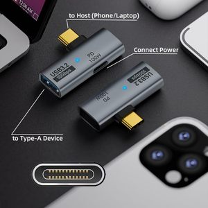 2合1 USB C至USB 3.2适配器，带100W充电端口，USB C公对母快速充电数据传输OTG转换器适配器 - Product Image 5