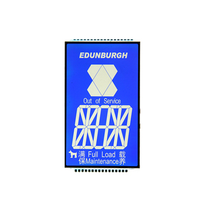 Fabrik Günstiger Preis Mini Digital Flüssig kristall LCD-Bildschirm STN Segment code 6 Uhr Betrachtung winkel Bildschirm - Product Image 2