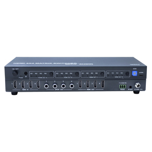 4x4用HDMIマトリックススイッチ用ホームプロ用4K 60Hz UHD HDR HDCP2.2オーディオ抽出RS232/IR/APIリモコン付き1080P - Product Image 4