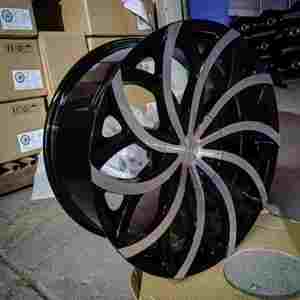 Strada HURACANホイール28x10 (25、6x139.7、87.1) クロームシングルリムロダツヤコンバースアロ20 - Product Image 5