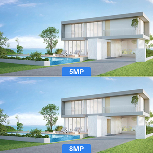 ENSTER Factory Hotsales 4K torretta visione notturna CCTV Advanced CMOS sensore HD IP telecamera di rete di sicurezza - Product Image 5