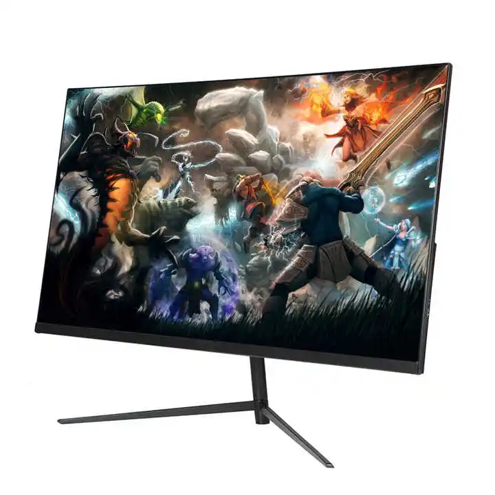 Pantalla curva de 24 pulgadas, 165Hz, 4K, 144Hz, retroiluminación de monitor de computadora para juegos, Oficina educativa