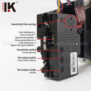 LK750S + selezionatore di monete CPU controllo materiale plastico con comunicazione caratteristiche di larghezza di impulso di uscita selezionabile Multi-funzioni - Product Image 4