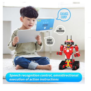 Intelligente Programmierung Roboter Pädagogische RC Roboter Block Set Smart Fernbedienung Roboter Modellbau Ziegel Spielzeug für Kinder