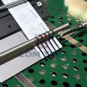 LOM Automatic <strong>Computer</strong> Connect Real Time Logo QR Code Sticker Labeler Flat Box Card Doypack Bag Surface Labeling Machine - Product Image 6