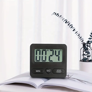 Grande allarme forte Display LCD Timer elettronico da cucina Timer da cucina positivo negativo - Product Image 4