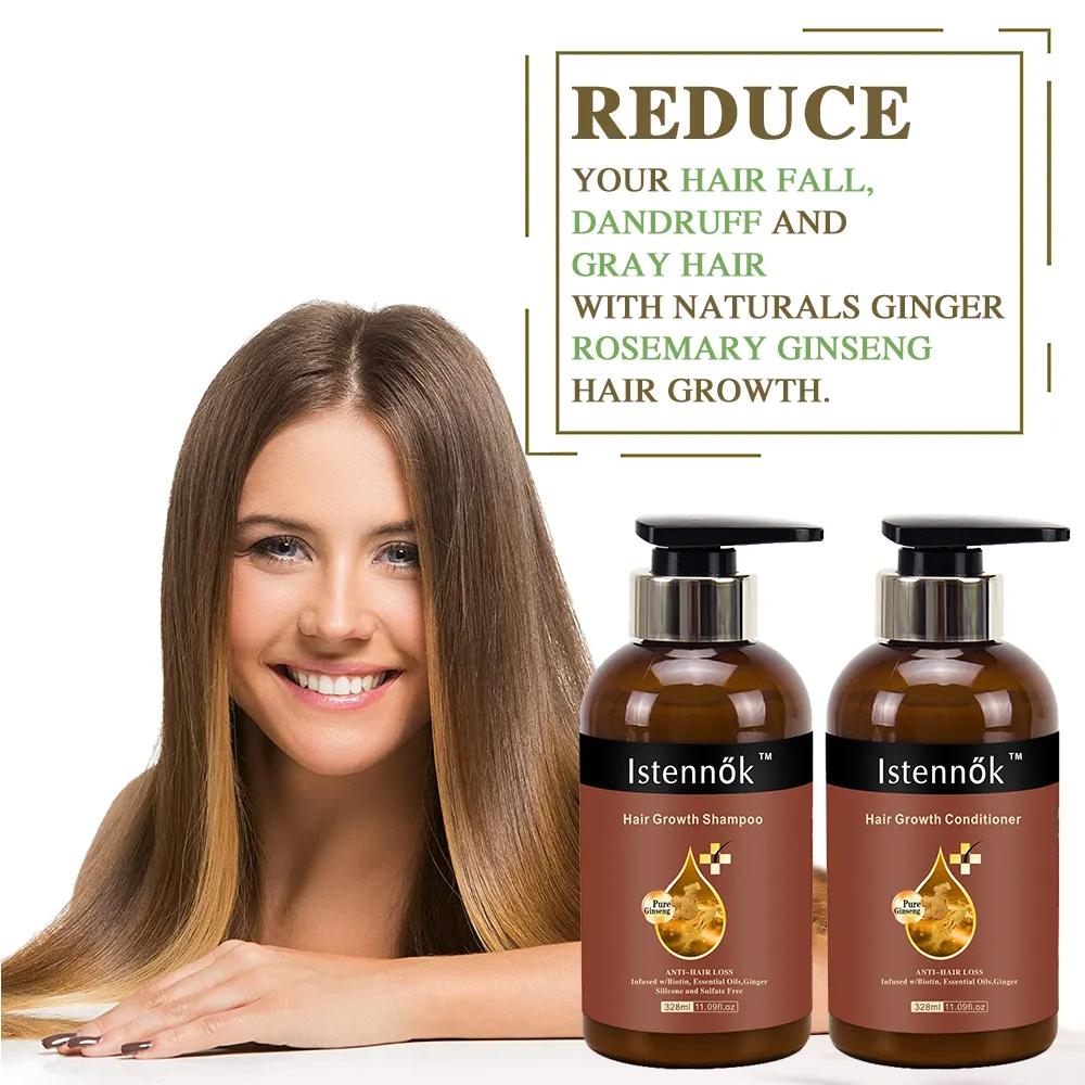 Isk boa comentário do cliente produtos de crescimento do cabelo ajuda a crescer o cabelo alecrim hortelã shampoo e condicionador