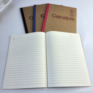 Hot vendendo produto tamanho diferente personalizado impressão kraft <span class=keywords><strong>notebook</strong></span>