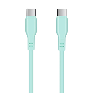 Đầy Màu Sắc 2025 Xu Hướng Pd 60W/66W Type-C 5A Nhanh Chóng Sạc Silicone <span class=keywords><strong>USB</strong></span>-C Cáp 1M/2M Cho Máy In Máy Tính Máy Quét Mã Vạch - Product Image 1