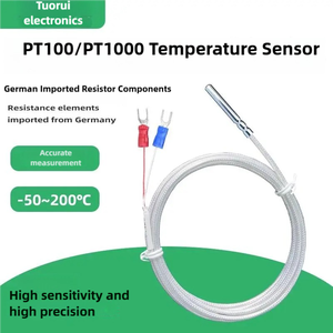 2线热电阻PT100温度传感器探头传感器PT1000耐高温工业 - Product Image 2