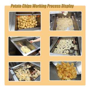 Small Capacity Customized Complete Semi <strong>Automatic</strong> Potato Chips Making Machinery French Fries Production Line - Product Image 2