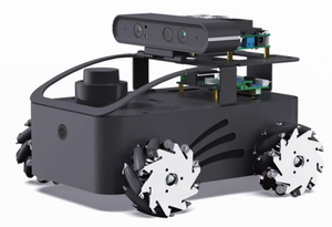 V550 4WD 12V Batterie Ackermann Mecanum ROS Roboter gehäuse mit SLAM LiDAR Mapping Multi-ROS-Unterstützung Hergestellt in China - Product Image 6