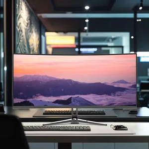 Precio de fábrica Monitor LCD de 27 pulgadas 2K HDR Respuesta rápida Negro Colorido para uso en escritorio Juegos deportivos electrónicos Nueva computadora - Product Image 2
