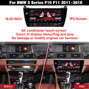 Digital AC Control Panel for <strong>BMW</strong> 1 <strong>2</strong> 3 5 Series GT F10 F11 X3 X4 X5 X6 M5 G30 G31 2011-2022 Air Conditioner Climate Board - Product Image 3