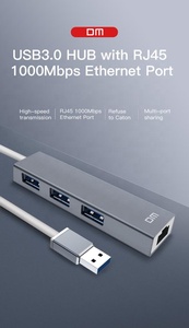 DM 3.0 bağlantı noktası 1000MBPS ethernet bağlantı noktası usb hub pc için CHB012 - Product Image 6