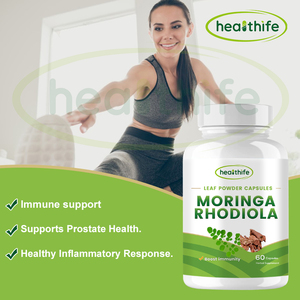 Kapsul <span class=keywords><strong>Rhodiola</strong></span> <span class=keywords><strong>Rosea</strong></span> Moringa Oleifera untuk dukungan imun 800mg Rosabella Moringa kapsul - Product Image 3