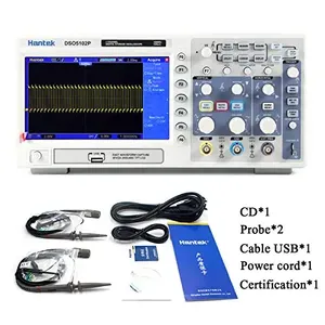 Dsodso5202p 200MHz bant genişliği 2 kanal dijital osiloskop PC USB LCD taşınabilir osiloskop - Product Image 1