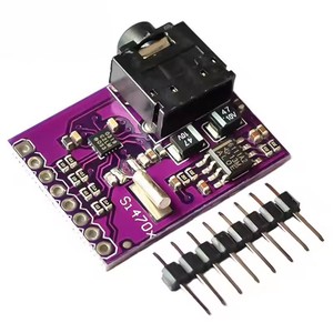 Si4703 FM RDS RBDS Tuner Breakout Board Digital Radio Broadcast Datenverarbeitung modul für Arduino AVR ARM PIC mit Stiften - Product Image 1
