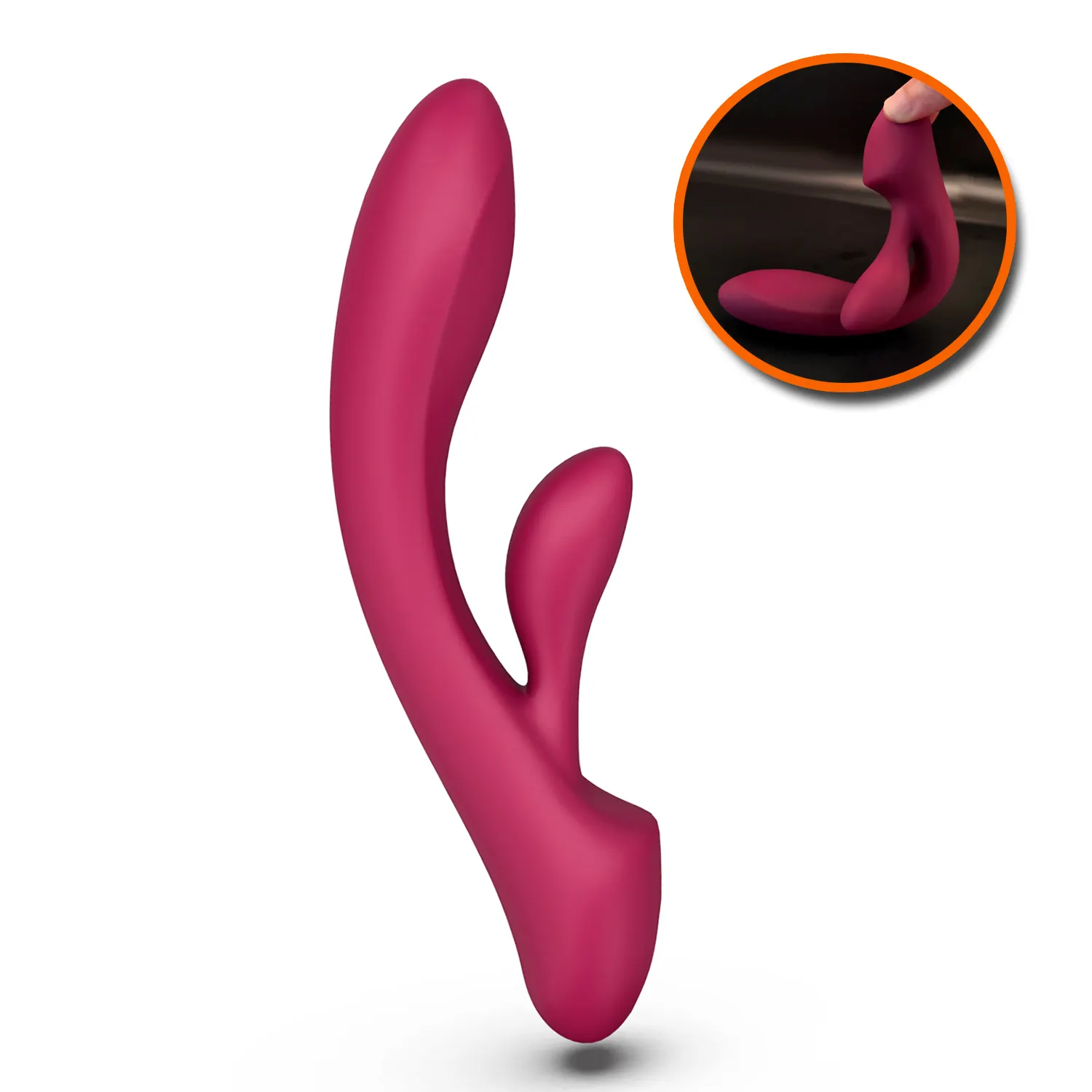 SAMEYO Adult Product Full Silicone Vibrating Cock Ring Waterproof Rechargeable Penis Ring Vibrator for Couples