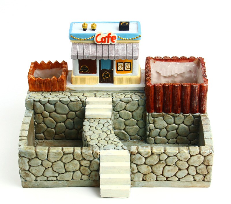 Creative Flower Pot en Flower God Cafe