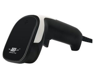 Lector de código de barras portátil, lector de código de barras con cable inalámbrico USB RS232 TTL BT, CCD rojo 1D 2D - Product Image 3