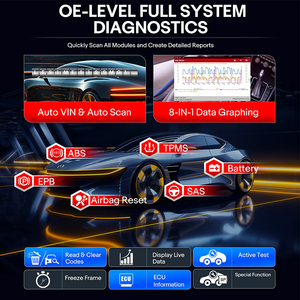 Lanciare X431 strumento diagnostico elettrico OBD2 PRO STAR codice di programmazione Super ECU per più di 98% modelli di auto 1 anno di garanzia
