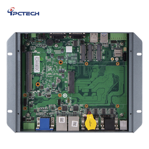 Barato microordenador servidor en la nube Intel Celeron I3/I5/I7 Mini PC personal sin ventilador 8GB Video USB Linux OS Industrial autobús integrado - Product Image 4