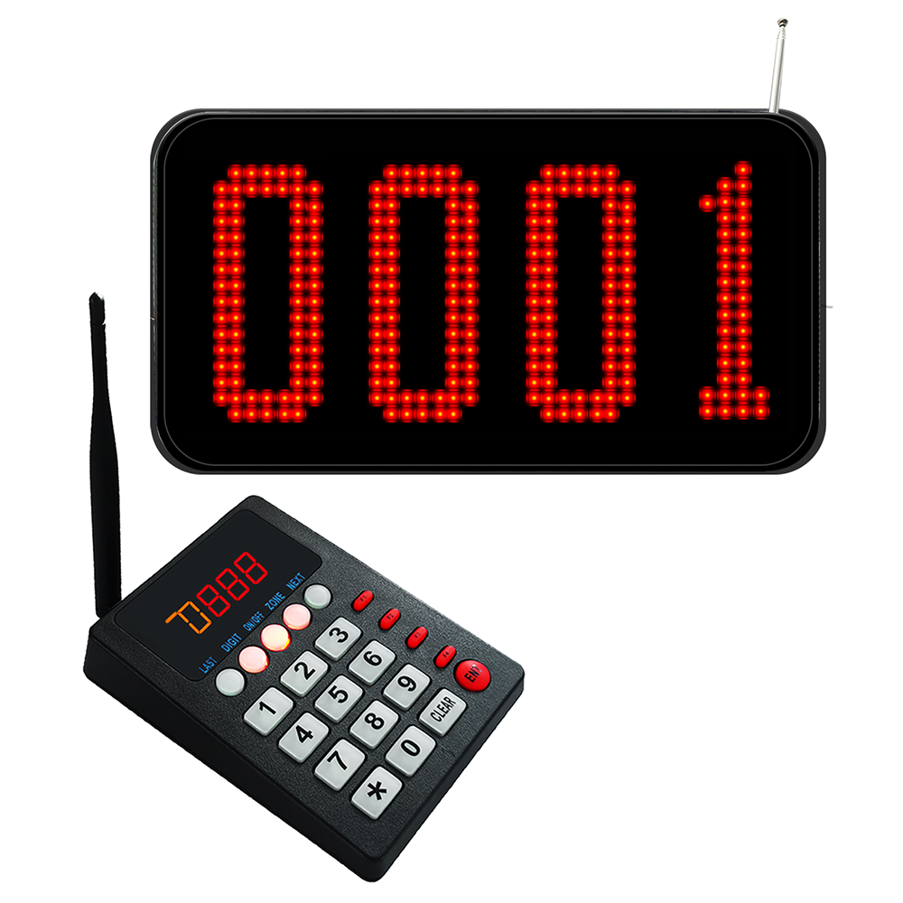 Black-1 screen 1 keypad