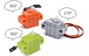 LEGOing Block Servo 270 Grad 360 Grad Mikro: Bit Programm Steuer getriebe Servomotor - Product Image 3